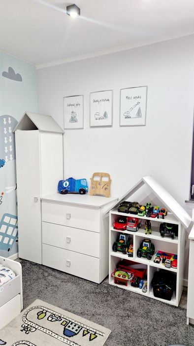 Konsimo meble dziecięce daszek domek domki dla chłopca i dziewczynki