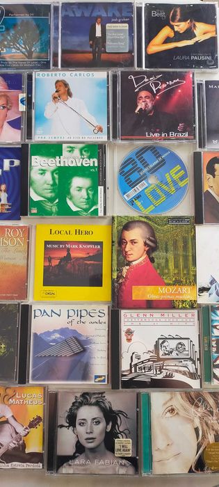 CDs Cantores estrangeiros