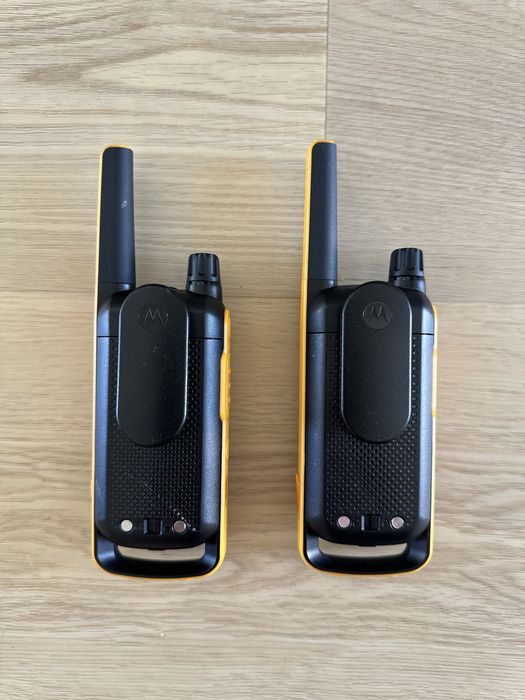 Walkie Talkies Motorola Carregador + Auriculares  otimo estado