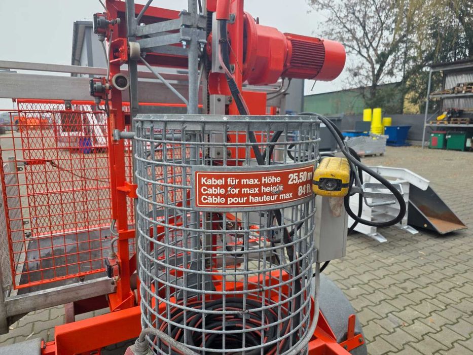 Winda budowlana Steinweg Optilift 500kg wciągarka koszowa