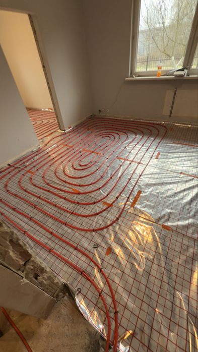 Bezpyłowe frezowanie ,Frezowanie pod ogrzewanie podłogowe,od A-Z