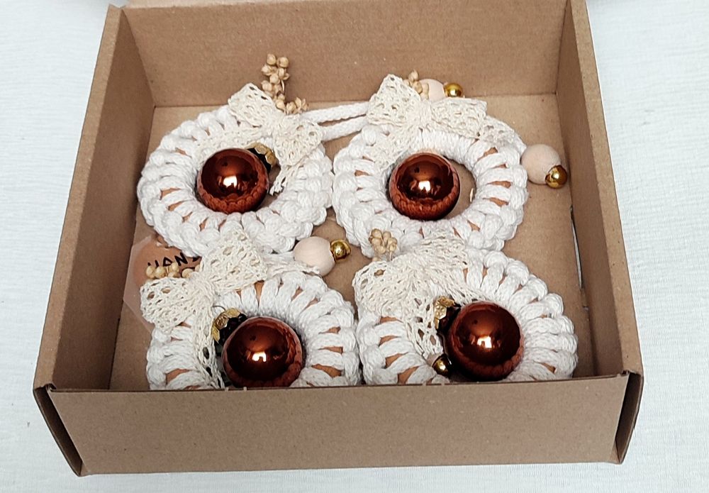 Unikatowe ozdoby świąteczne – handmade, sznurek, styl boho