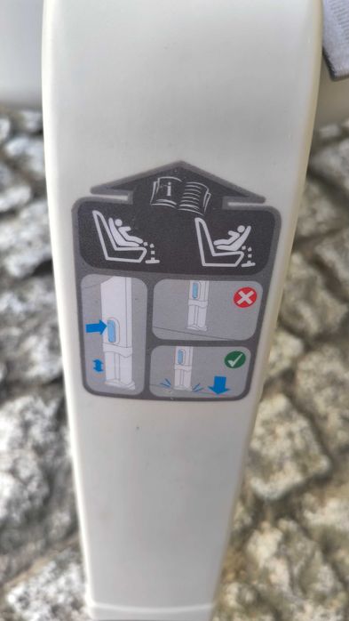 Cadeira Bebe rotativa Nado Isofix