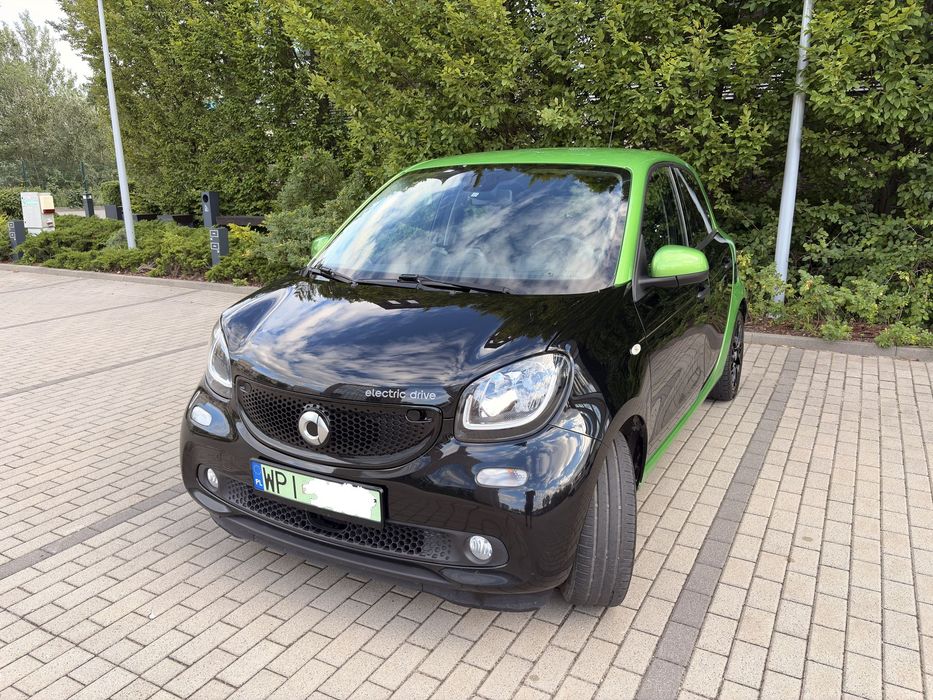 Smart Forfour Smart Forfour ED (2017) – Idealny, zwrotny elektryk! + 2 Komplety Kół!