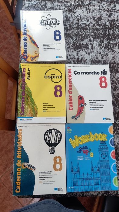 Livros de atividades, Exames