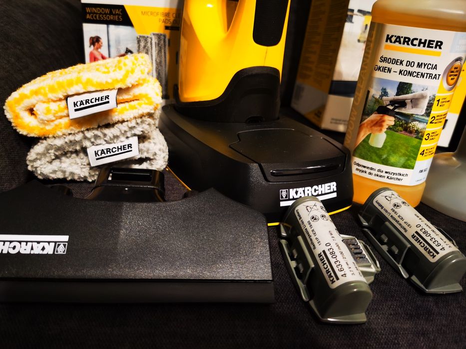 Karcher WV5 PREMIUM + 2 PADY + PLYN 500ml Mega stan