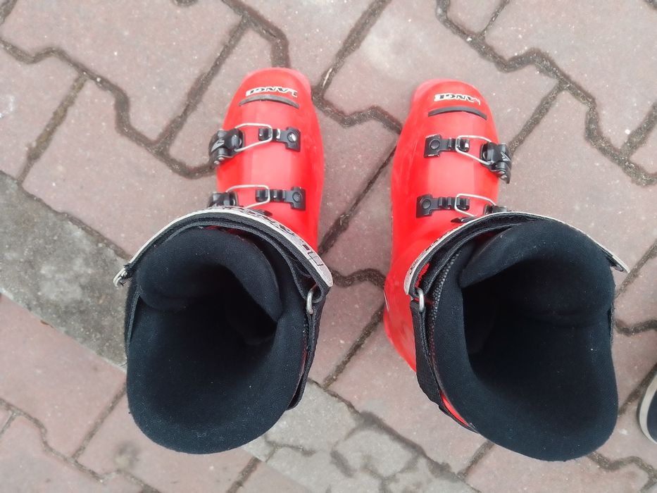 Buty narciarskie Lange czerwone wkładka 24,5cm