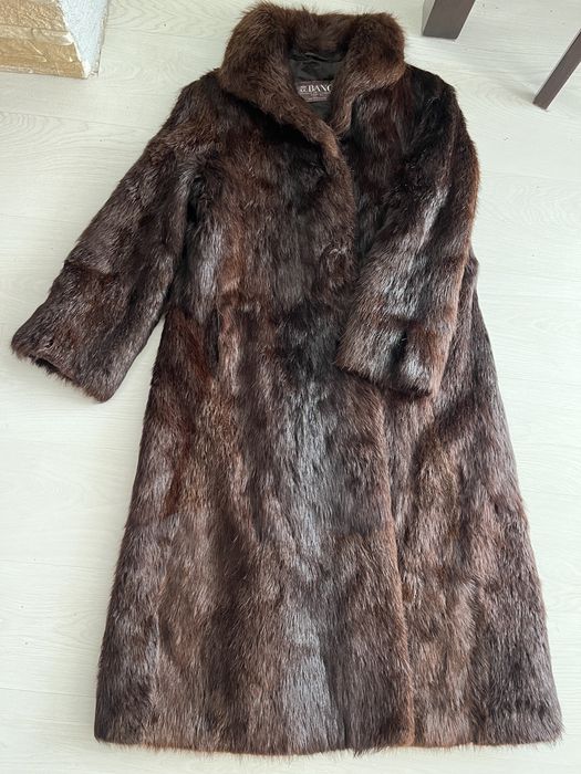 Futro z nutrii kurtka zimowa