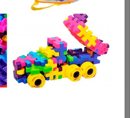 Набір машина на радіоуправлінні та конструктор Майстер Тошка