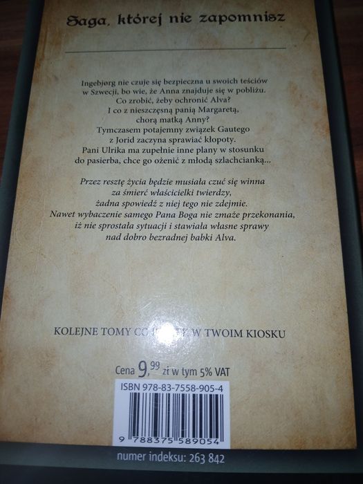 Duchowe zmagania saga przepowiednia księżyca Ingulstad