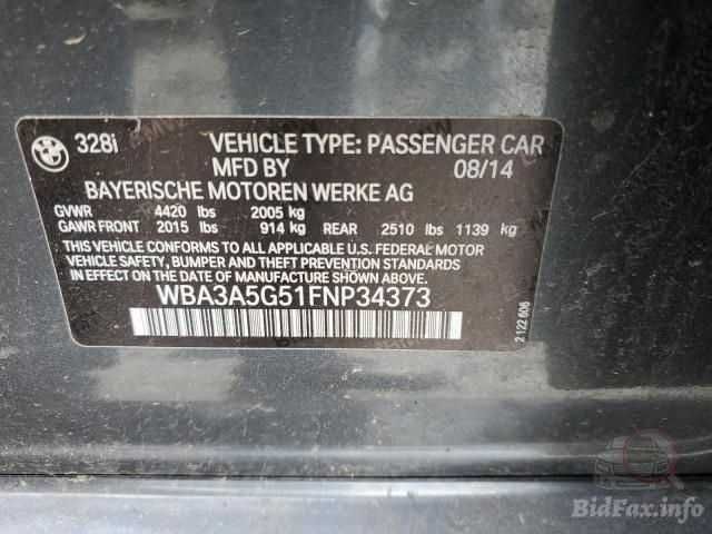 Продам BMW 328I. 2015