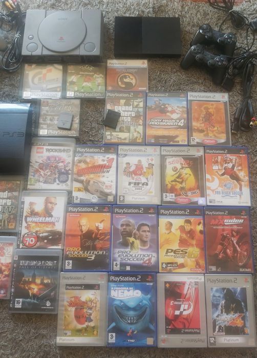 Ps1 Ps2 Ps3 Consolas e Jogos.