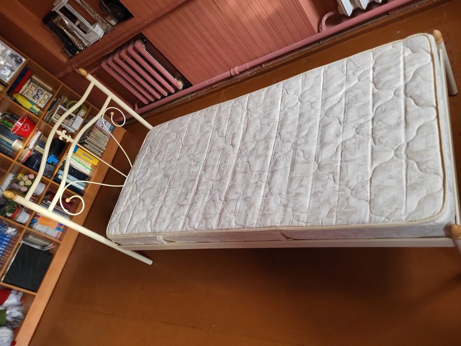 Ліжко 1 місне біле метелаве(дитяче)