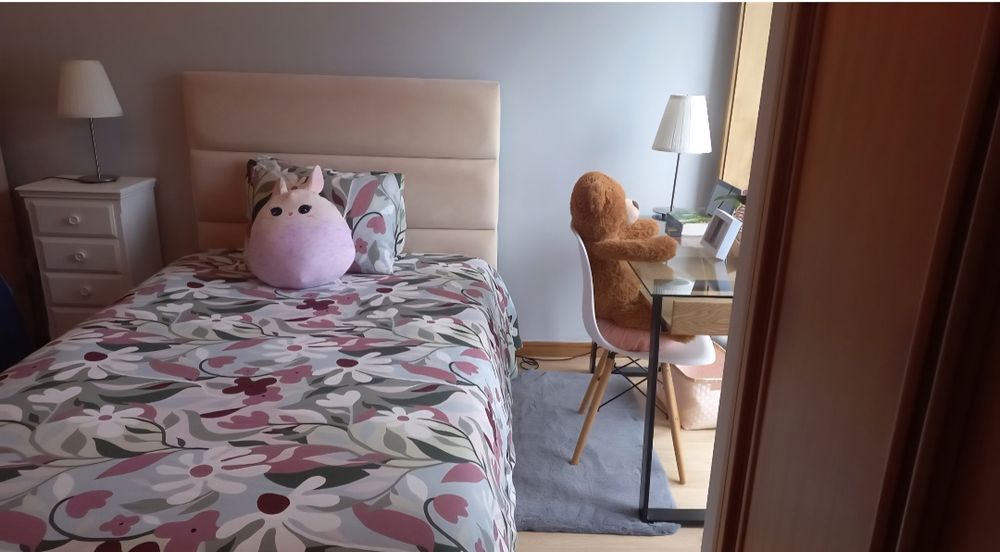 Cama Sommier rosa