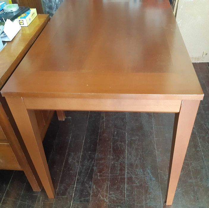 Mesa Secretária INTERFORMA 130x70x76cm Cerejeira