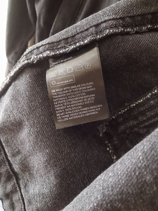 H&M koszulowa jeansowa kurtka oversize