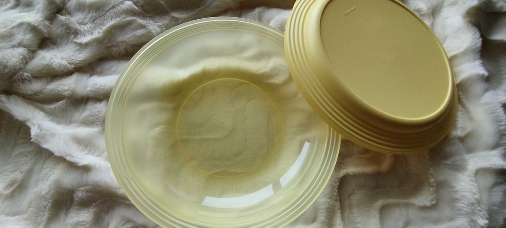 Prato duplo luminosos - da Tupperware
