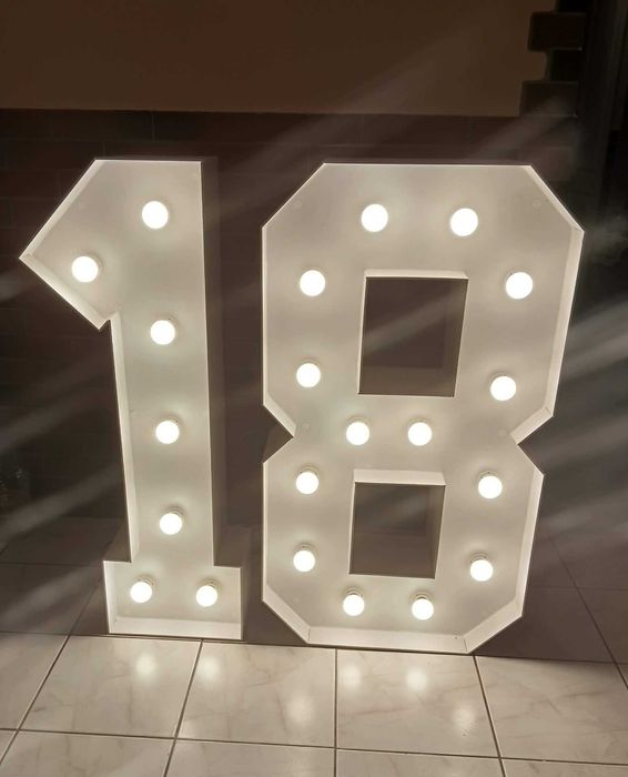 cyfry LED 18 DUŻE ! wypożyczę