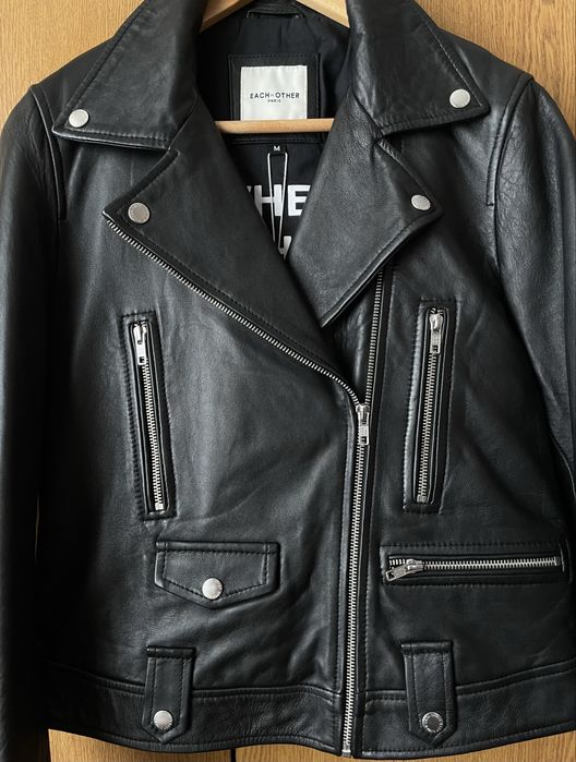 Курта жіноча косуха Each Other шкіра ягня М