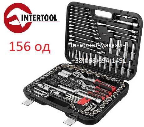 Набір інструментів 156ед., STORM INTERTOOL, набір автомобільний