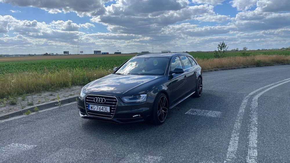 Audi A4 Avant Audi A4 B8 FL S line Quattro 2.0 TDI 177 KM S tronic | Panorama | ACC