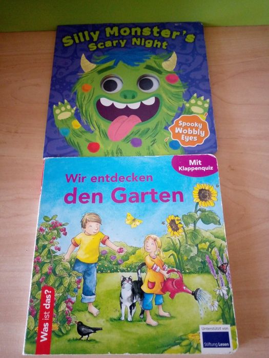 Книги дитячі на англійській мові 2 штуки.