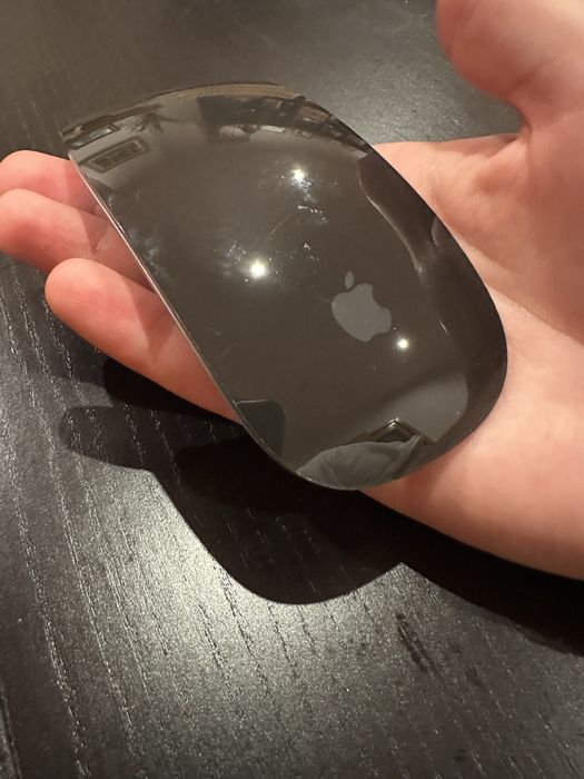 Apple Magic Mouse preto – como novo, caixa completa