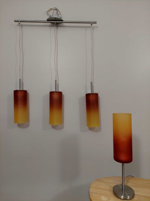 Conjunto de Candeeiros de teto e mesa EGLO - NOVOS