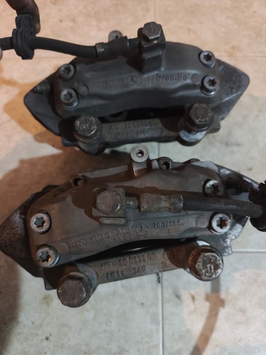 Mercedes Benz pinças 4 pistons