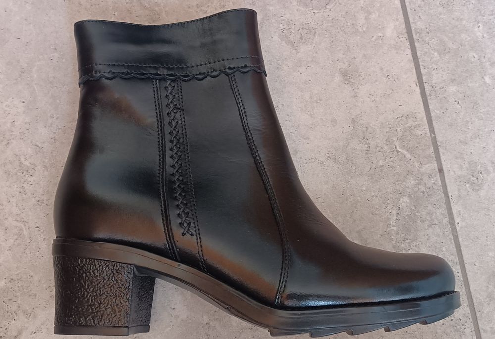 Botki skórzane ocieplane But-Bal