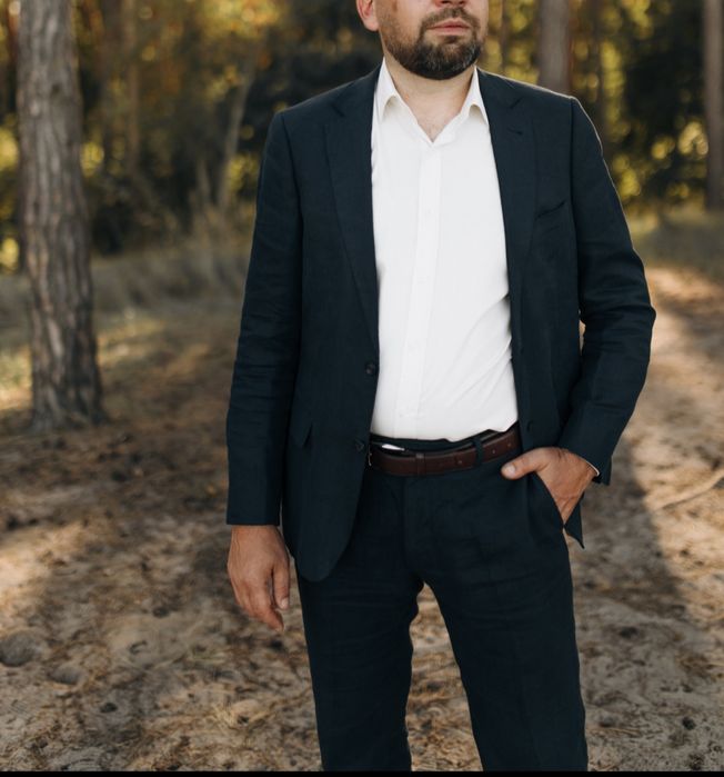 Німецький чоловічий костюм з 100% льону