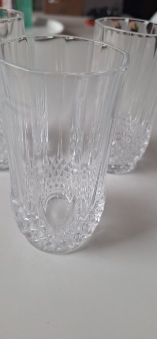 Conjunto Copos cristal D Arques altos 13cm