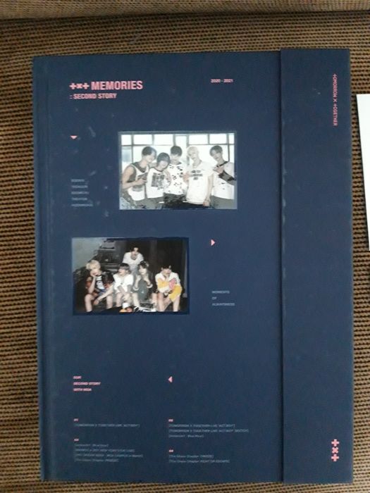 Kpop- k- pop- TXT- zestaw- memories- second story- hour- 6 sztuk