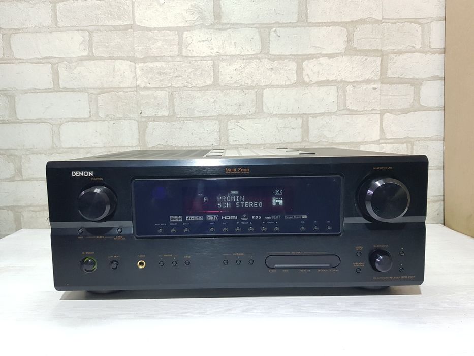 Пульт! 7.1 AV ресивер  Denon AVR-2307, 7х135Вт,HDMI  б/у з Німеччини
