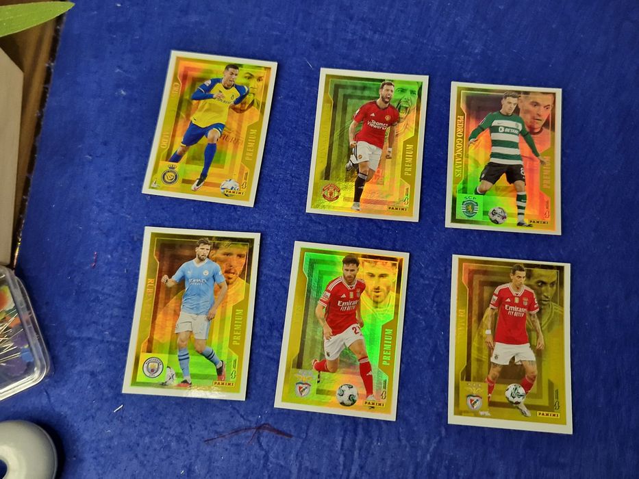 Cartas futebol 2023/2024 premium(cartas de colecionador.)