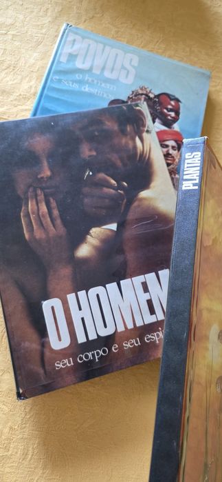 Livros O HOMEM, POVOS e PLANTAS do Circulo de Leitores