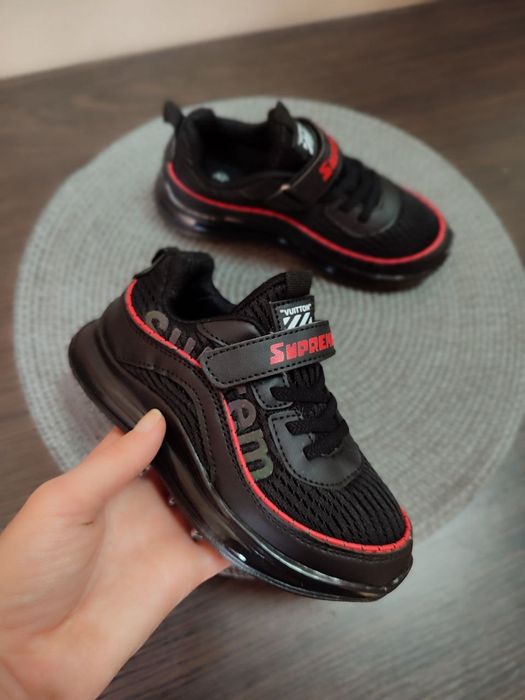 Кроссовки кеды кросівки слипоны на липучках білі чорні 25 26 27 28 29р