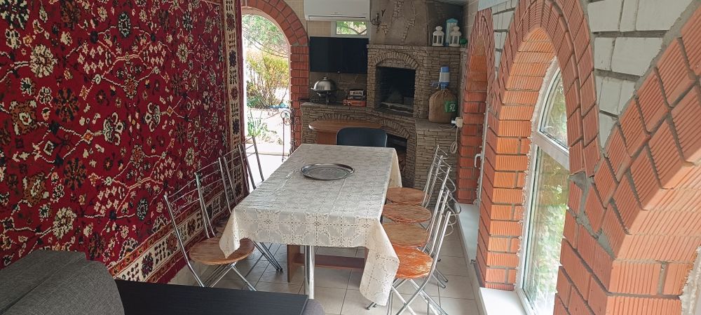 Аренда Баня Сауна Дом с камином Теплая Беседка Бассейн Днепр