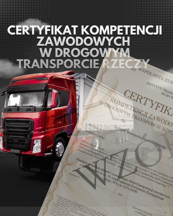 Użyczę Certyfikat Kompetencji Zawodowych