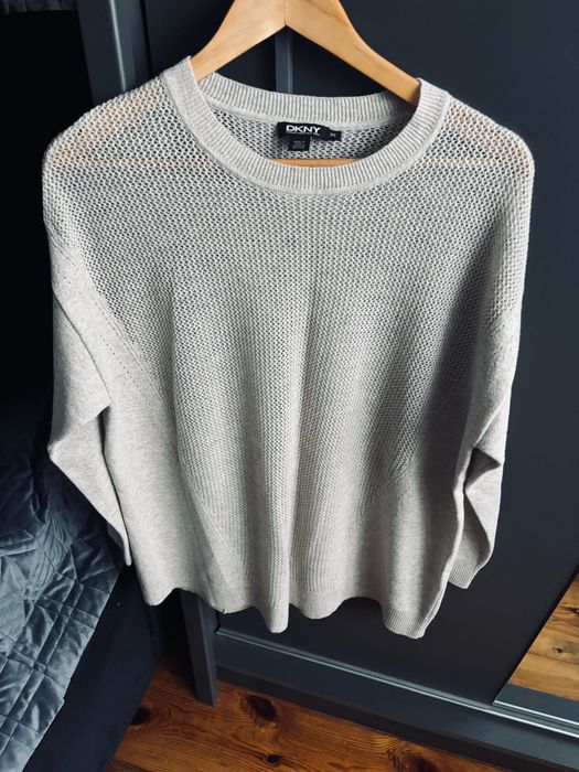 Wełniany sweter DKNY S/M