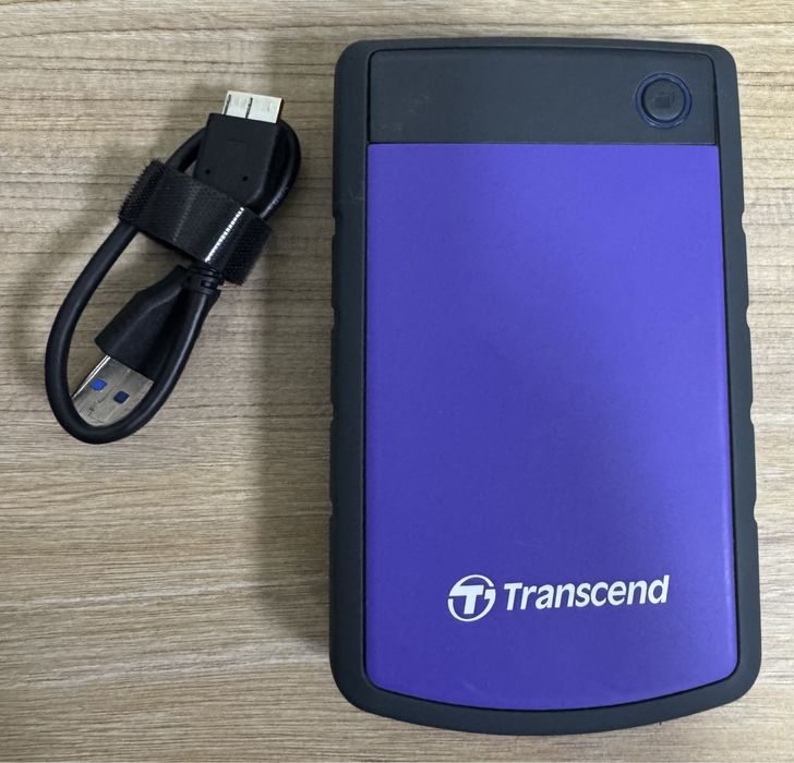 Зовнішній жорсткий диск 4Tb Transcend StoreJet Purple