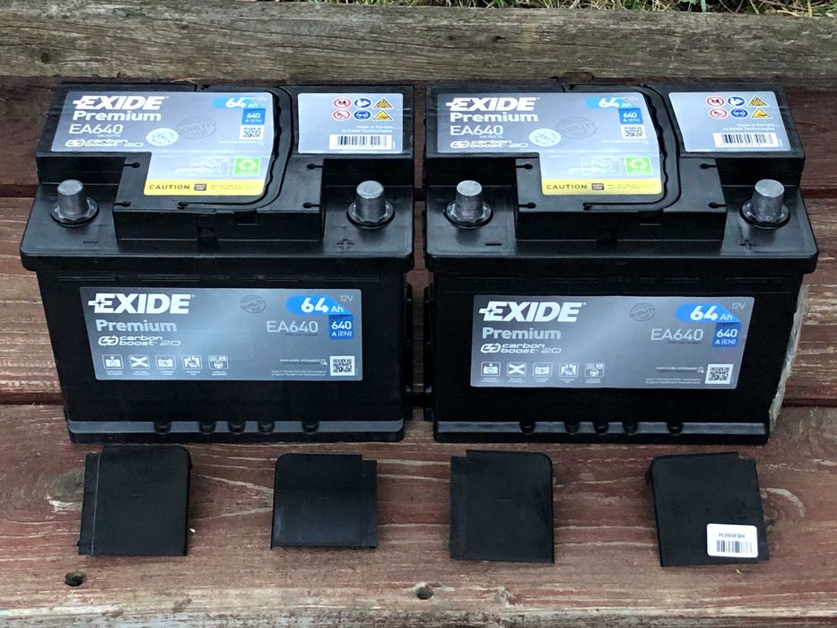 EXIDE Premium 64Ah 640A Carbon Boost 2.0 -/+ 12V Euro Плюс праворуч