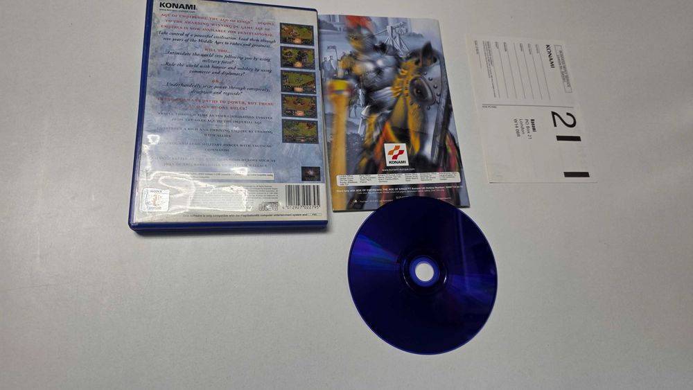PS2 Age of empires II Age of kings komplet wydanie UK