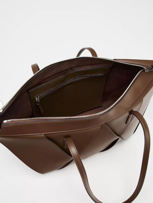 Shopperka Zara, duża torebka