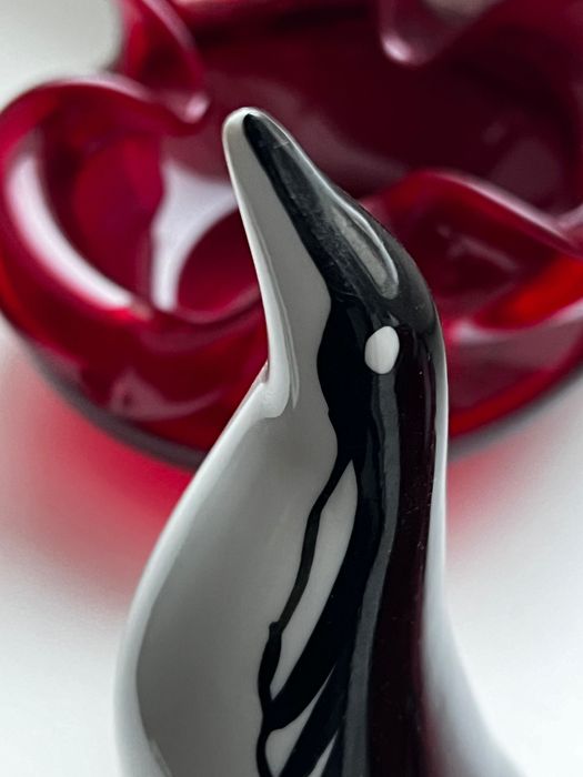 Ćmielów wałbrzych pingwin figurka