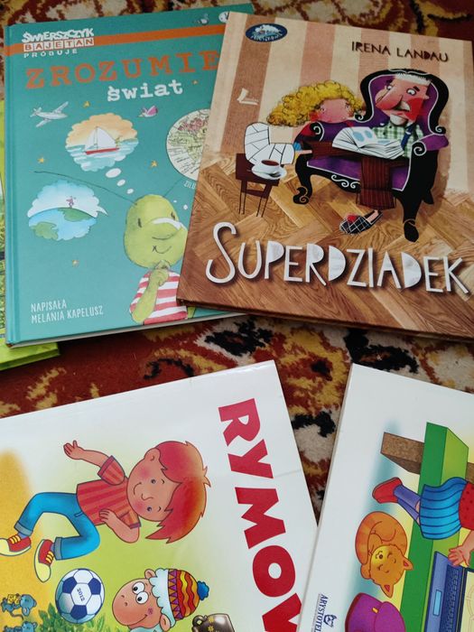 Zestaw fajnych książek dla dziecka 3+ 4+