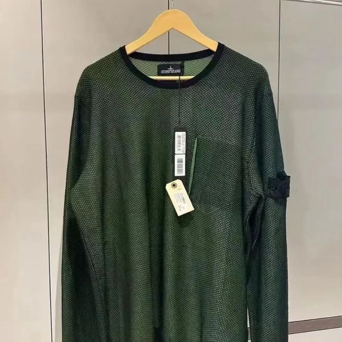 ПЕРШИЙ В УКРАЇНІ, Світшот Stone Island Shadow Project double face mash, свитшот стон айленд шедов дабл меш