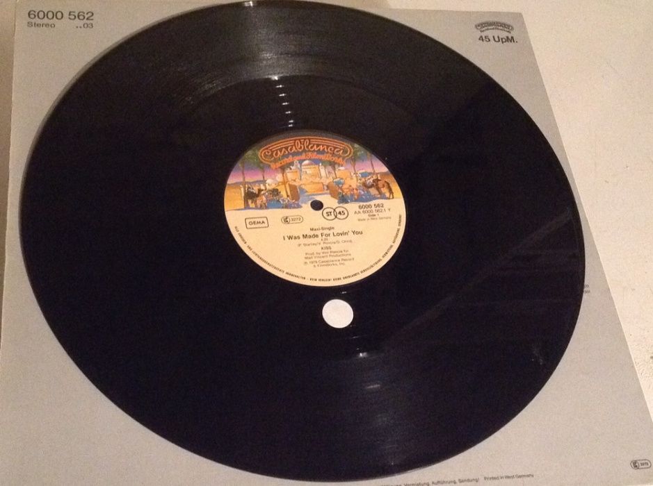KISS - I Was Made For Loving You (12" Maxi-Single) Vinil MUITO RARO!!