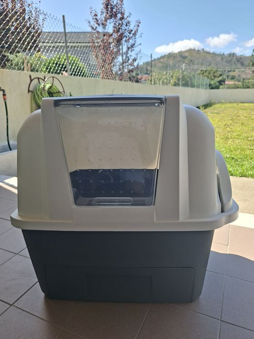 Caixa de areia para gato