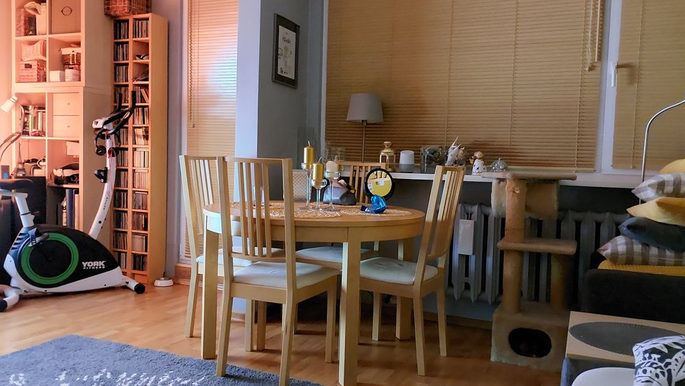 Mieszkanie 2 pokoje z garażem i piwnicą, 50m2 dla SINGLA lub PARY